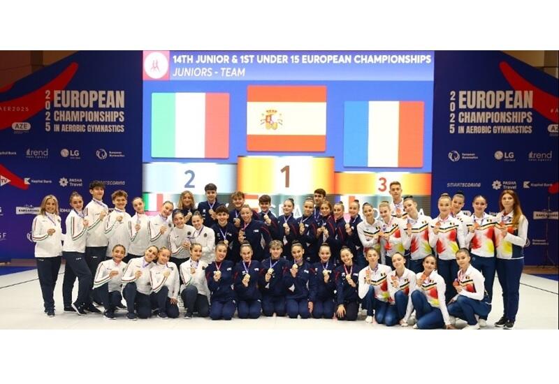 Gəncədə aerobika gimnastikası üzrə Avropa çempionatı davam edir