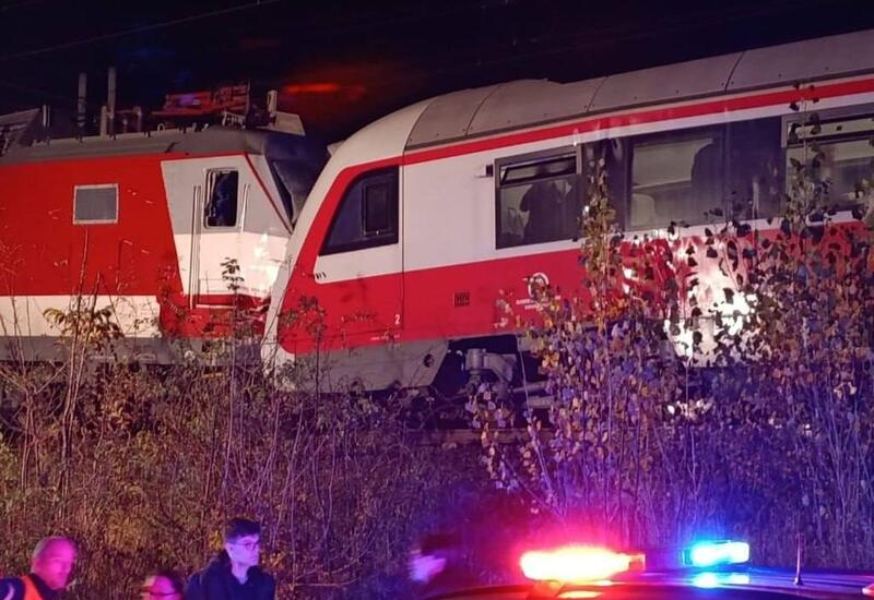 У Братиславы столкнулись два поезда