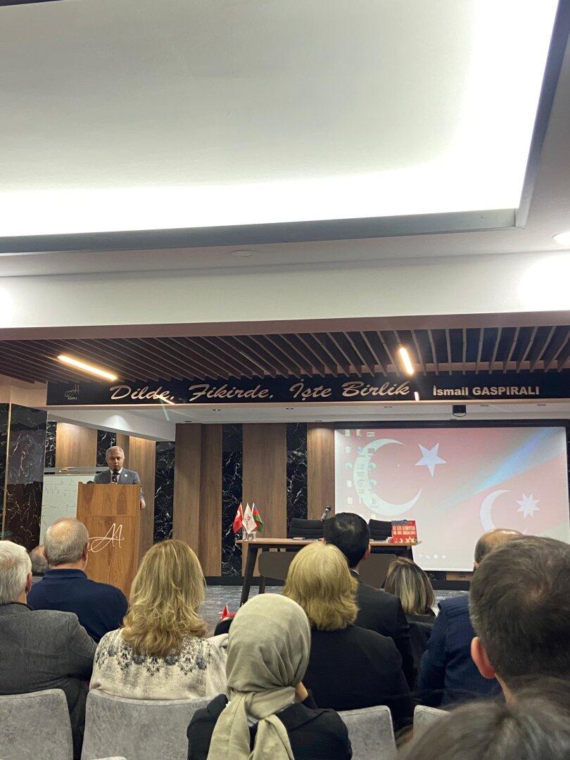 
Ankarada Zəfər Günü ilə bağlı tədbir keçirilib - FOTO