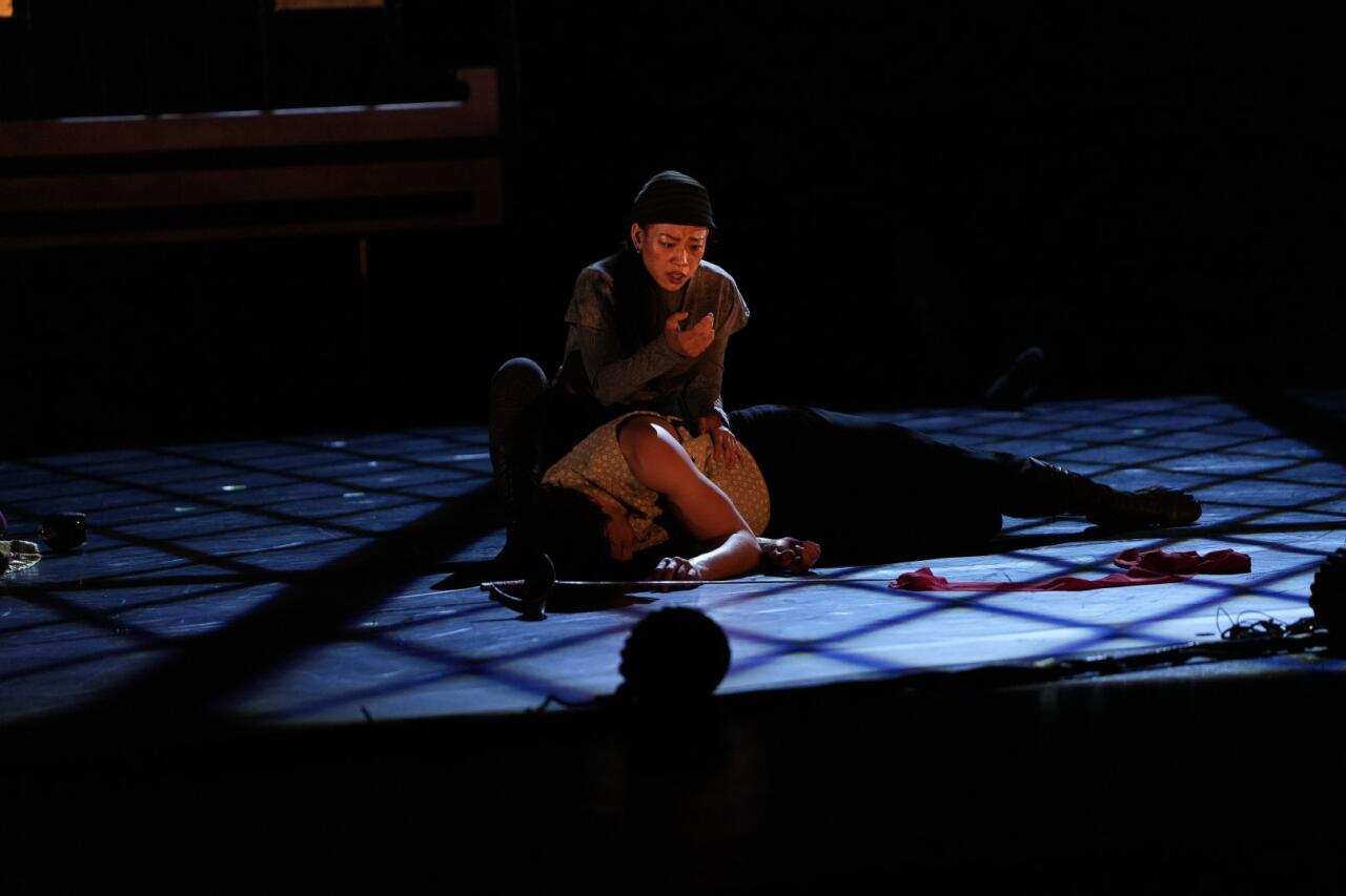 Потрясающая премьера в Баку! "Гамлет - Принц Датский" Робера Лепажа