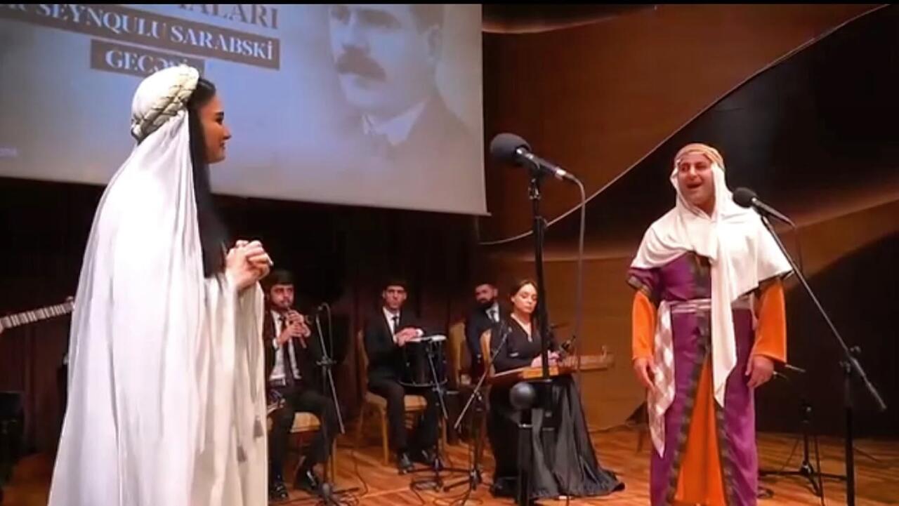 В рамках проекта "Исторические лица театра" представлен концерт памяти Гусейнгулу Сарабского