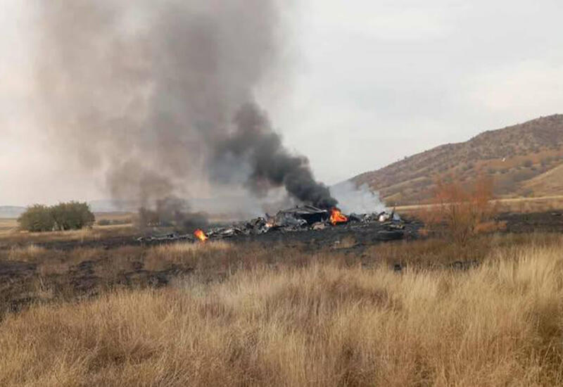 Крушение турецкого самолёта: