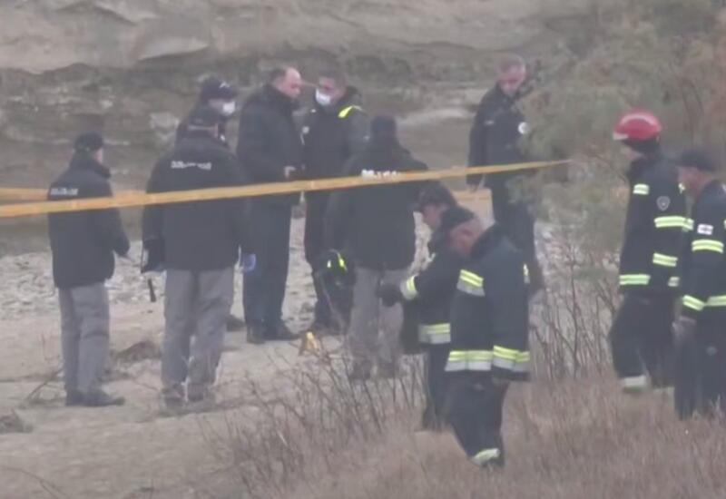 В Грузии продолжаются работы на месте крушения турецкого самолета