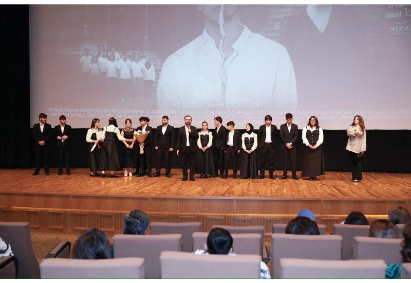 Состоялась премьера первого в Азербайджане полнометражного художественного фильма, полностью созданного студентами