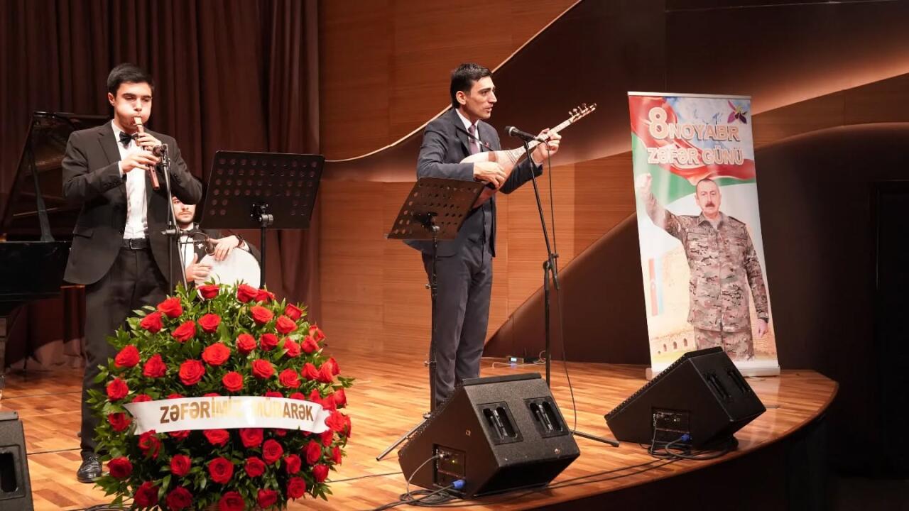 В Баку состоялся вечер патриотической песни, посвященный Дню Конституции и Дню Победы