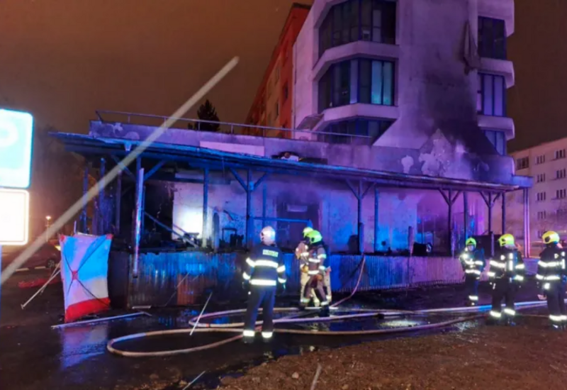 Взрыв в известном ресторане в Баку,