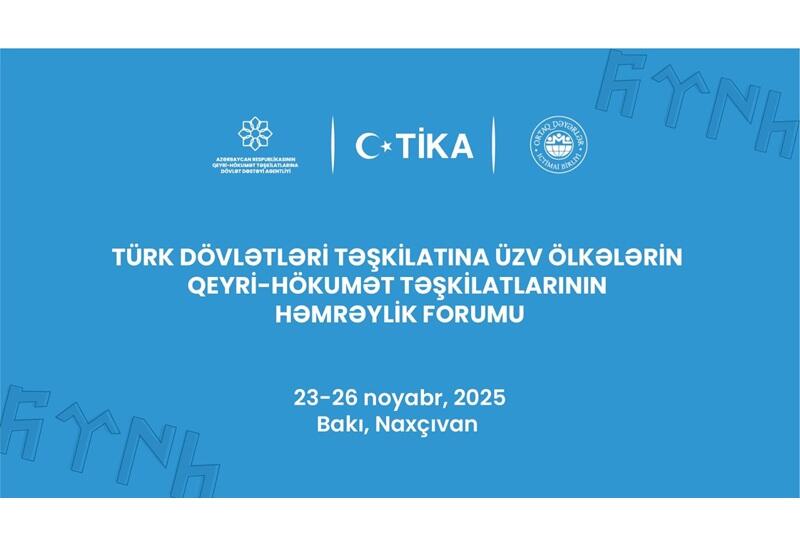 В Баку состоится Форум солидарности НПО стран-членов ОТГ