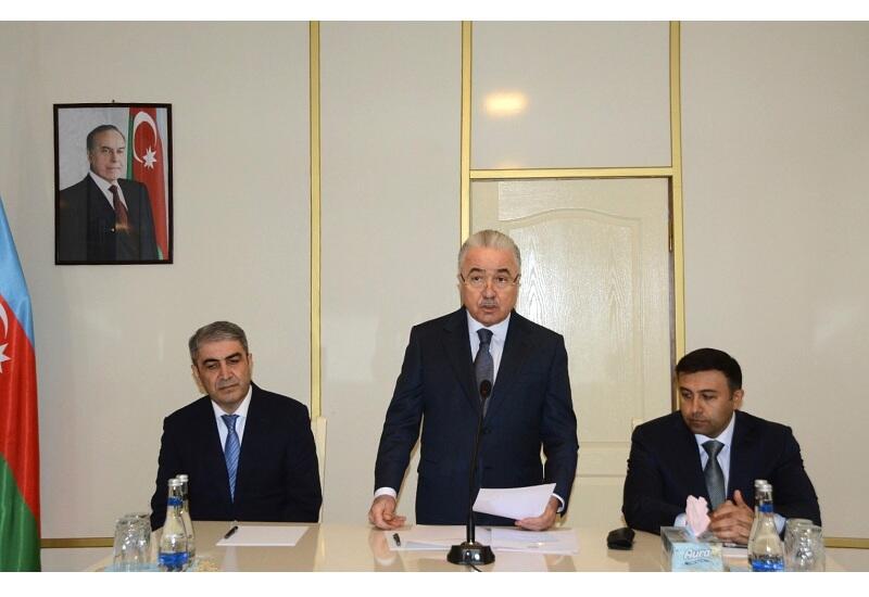 Göyçayın yeni icra başçısı kollektivə təqdim olunub