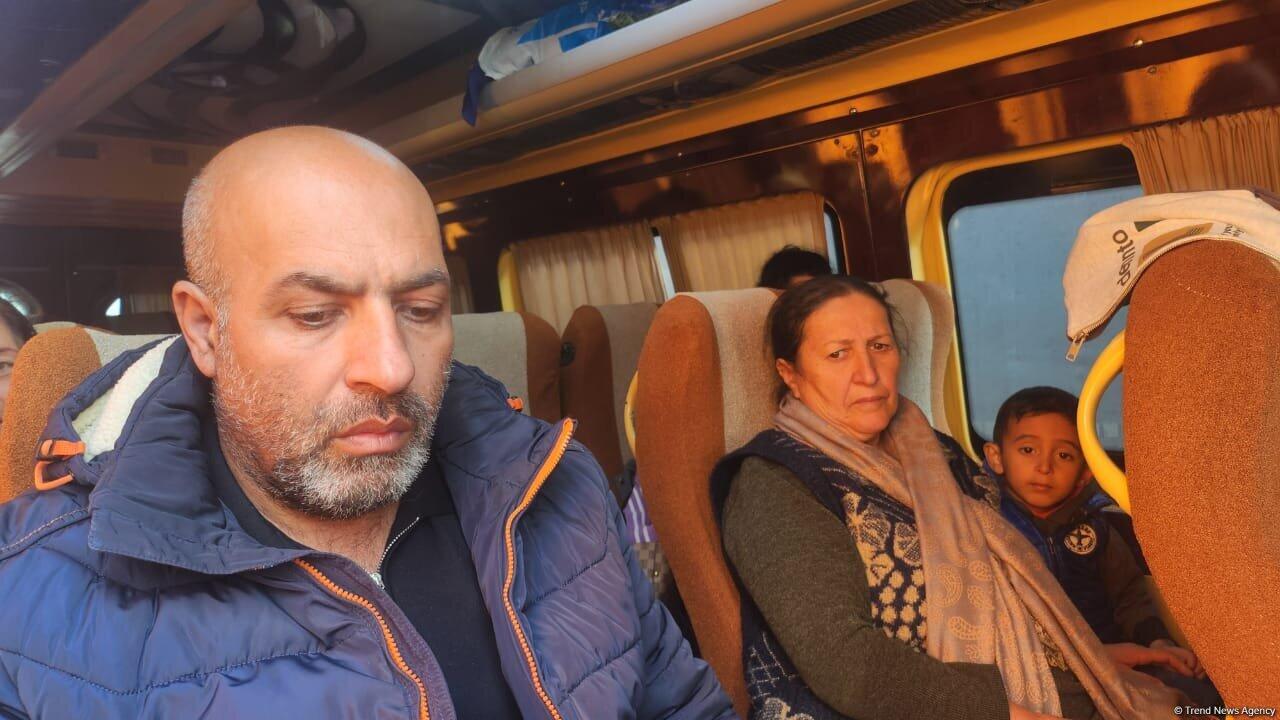 Очередная группа переселенцев отправлена в села Агдеринского и Ходжалинского районов