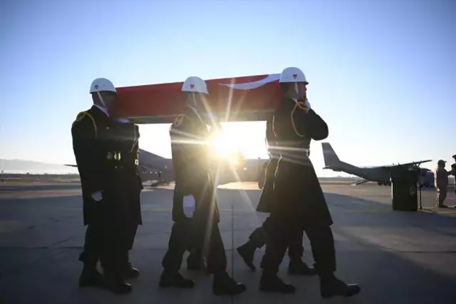 В Анкаре простились с 20 военнослужащими, погибшими при крушении самолета в Грузии