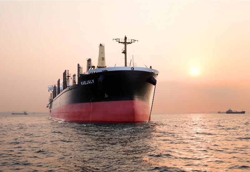 Cухогруз "Ходжалы" отправился из Австралии в США