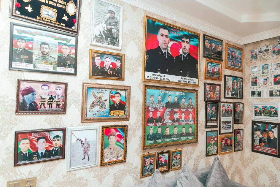 Leyla Əliyeva Mingəçevirdə şəhid ailəsini ziyarət edib, bir sıra sosial müəssisələrlə tanış olub