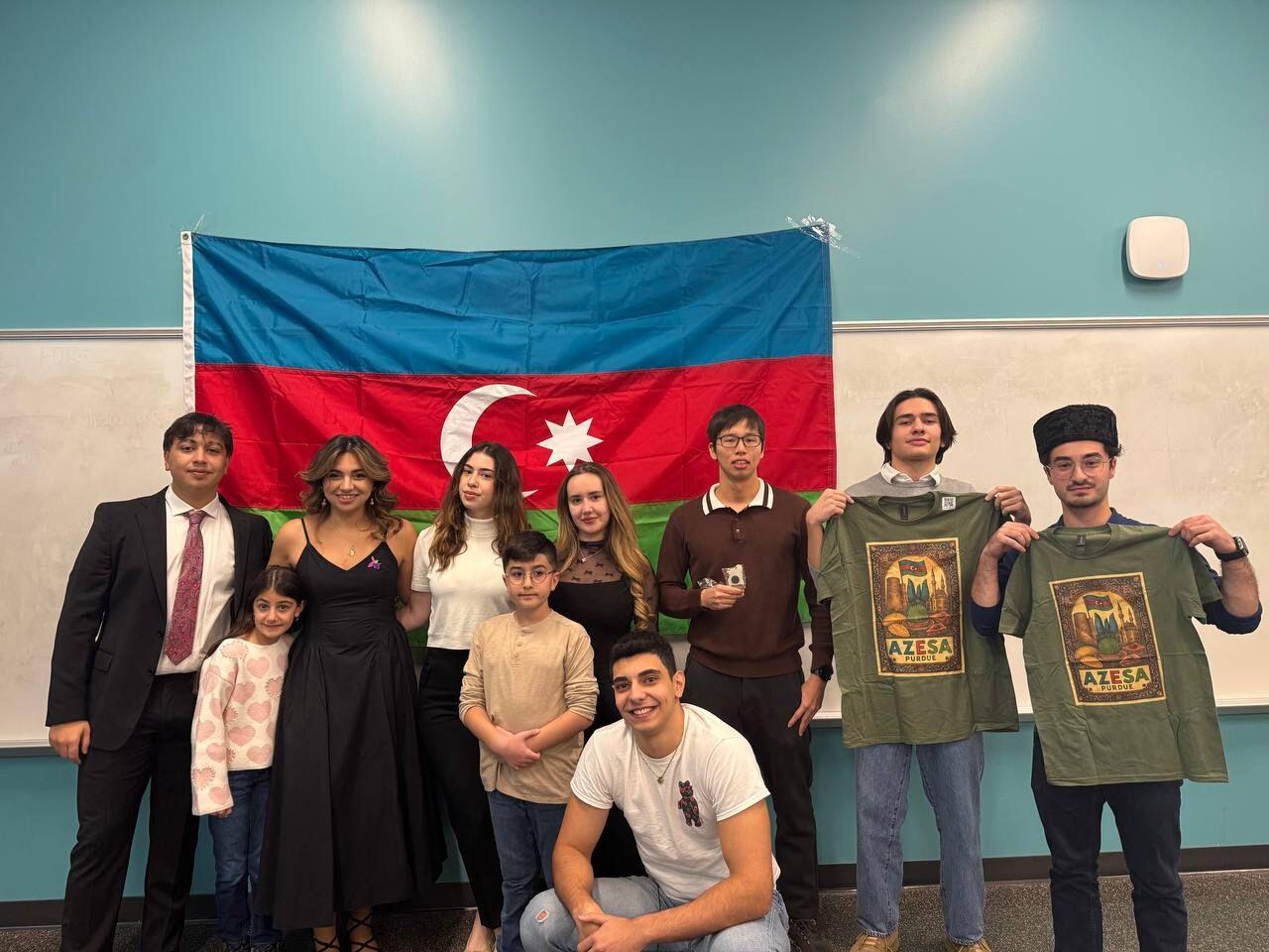 ABŞ-nin Perdyu Universitetində 8 Noyabr - Zəfər Günü və 9 Noyabr - Dövlət Bayrağı Günü qeyd edilib