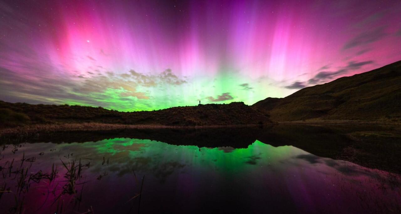 Красота южного полярного сияния