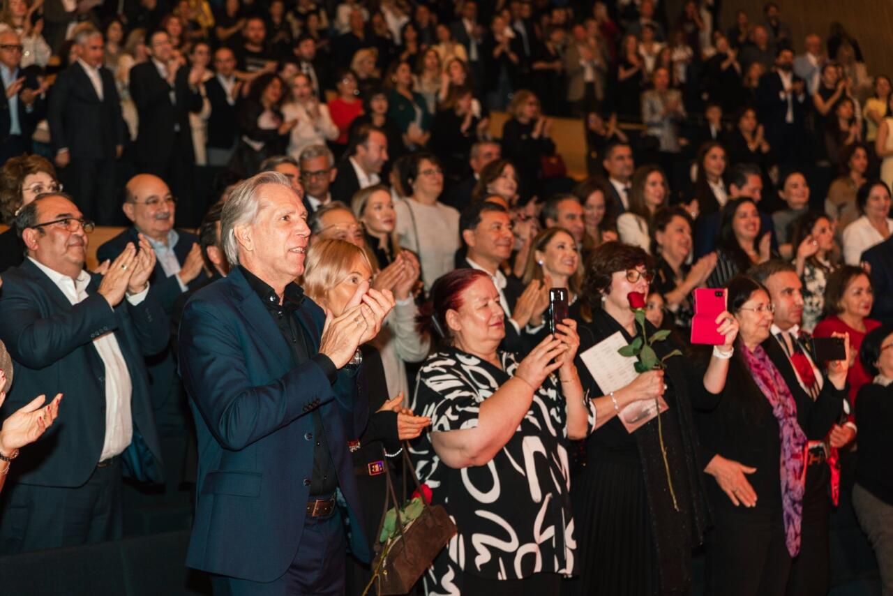 Вице-президент Фонда Гейдара Алиева Лейла Алиева присутствовала на концерте Пласидо Доминго в Центре Гейдара Алиева