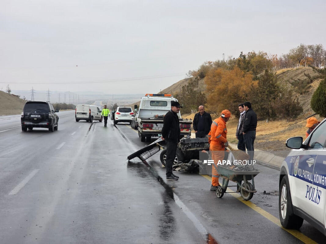 В Нахчыване столкнулись Hyundai и Mercedes