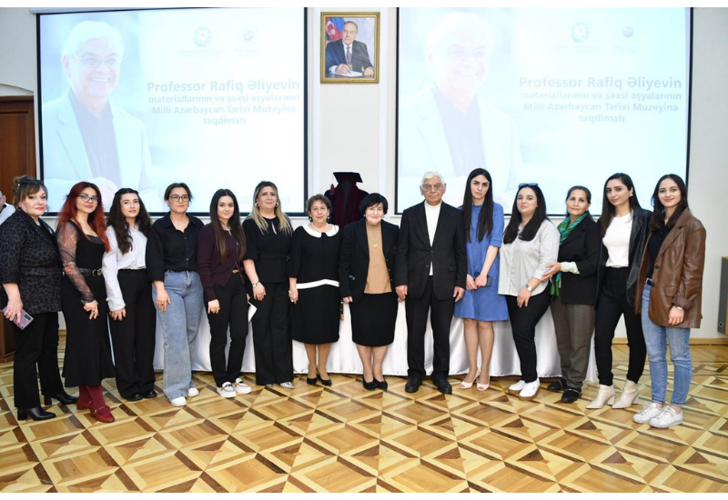 Научные материалы всемирно известного учёного Рафига Алиева переданы в музей