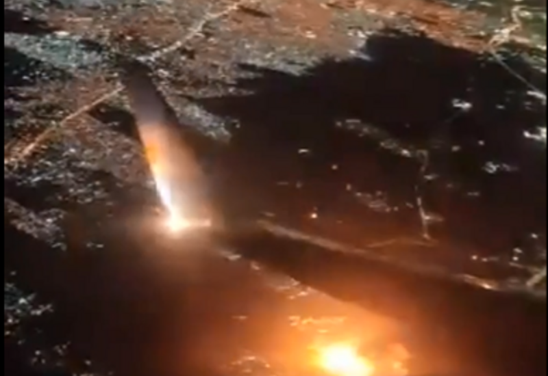 Взрыв в Аргентине был виден с борта самолета