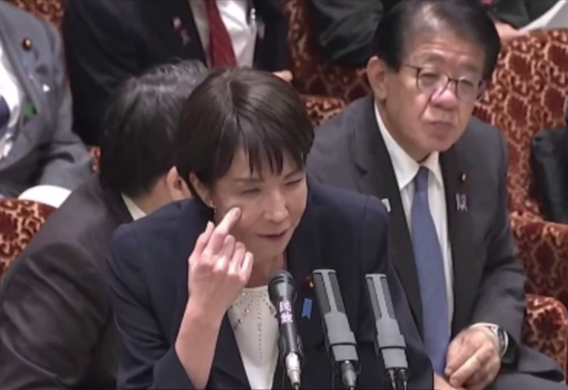 Премьер Японии пожаловалась на тяжелую работу и недосып