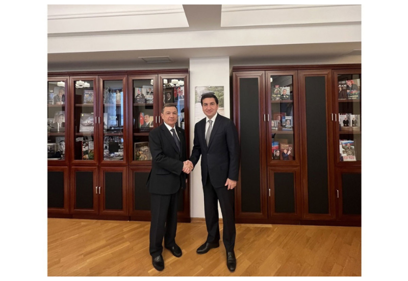 Хикмет Гаджиев встретился с послом Туркменистана