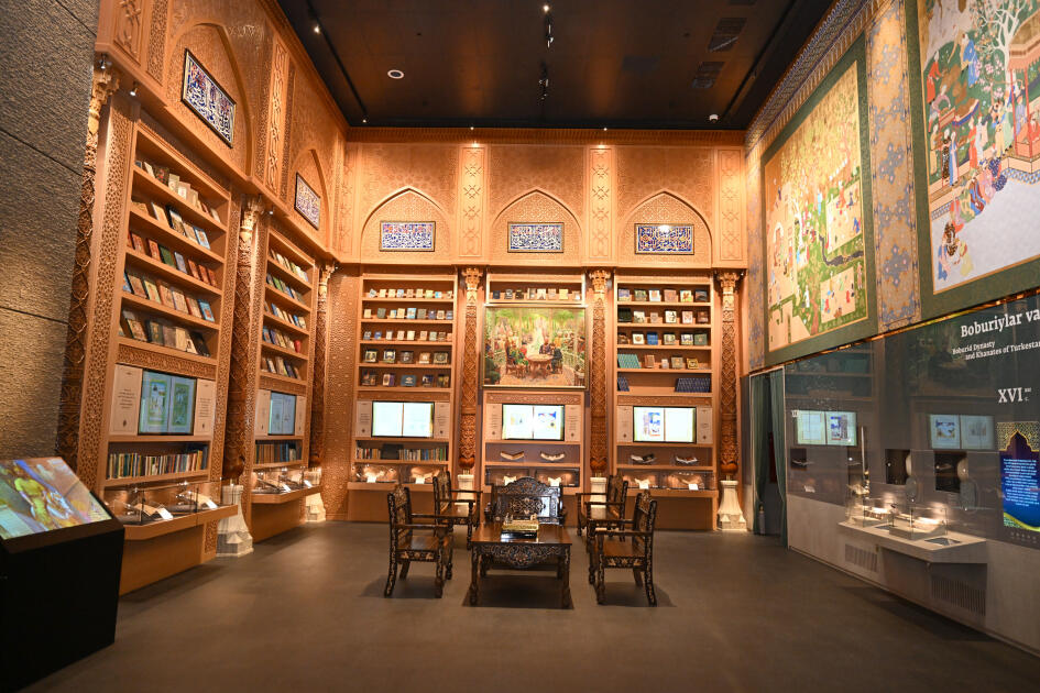 Президент Ильхам Алиев ознакомился с Центром исламской цивилизации в Ташкенте