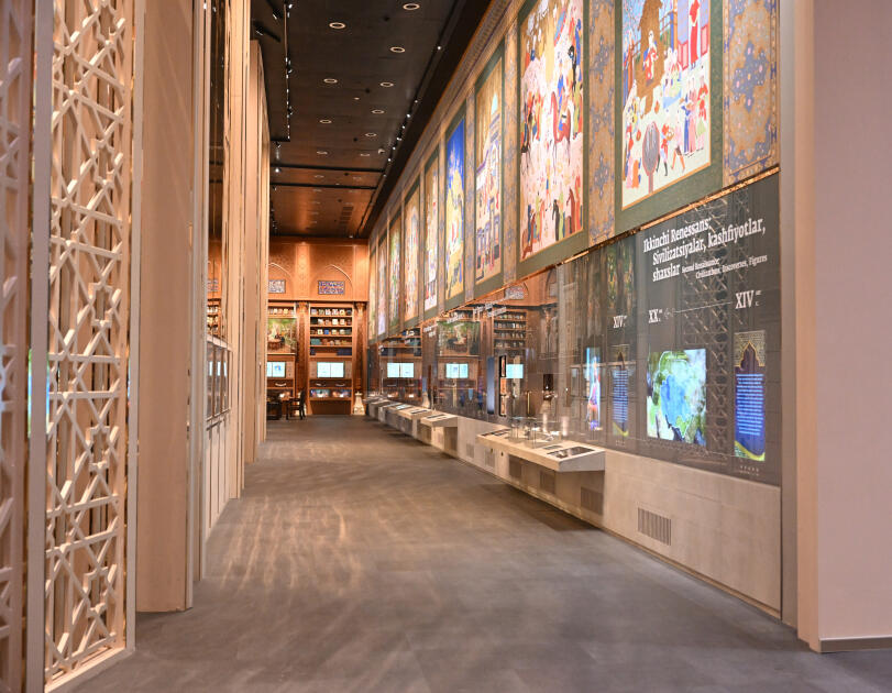 Президент Ильхам Алиев ознакомился с Центром исламской цивилизации в Ташкенте