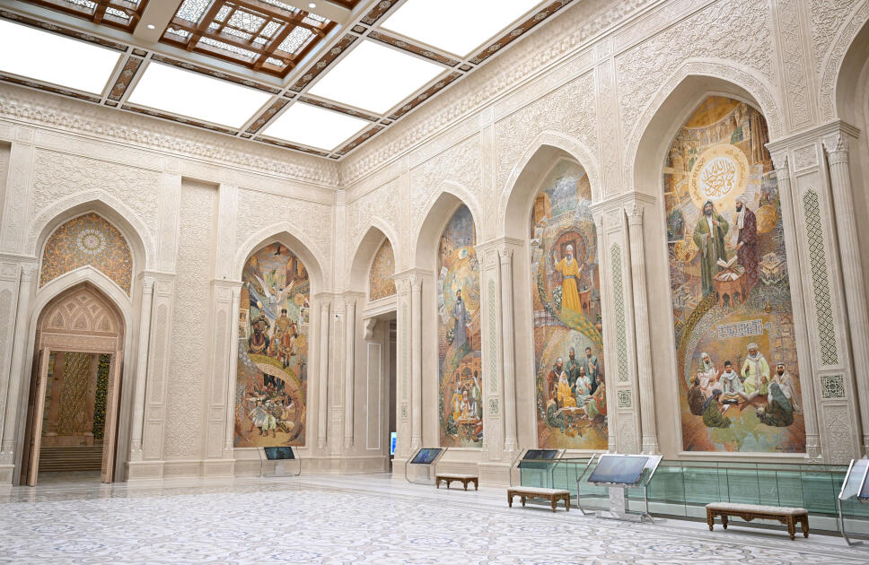 Президент Ильхам Алиев ознакомился с Центром исламской цивилизации в Ташкенте