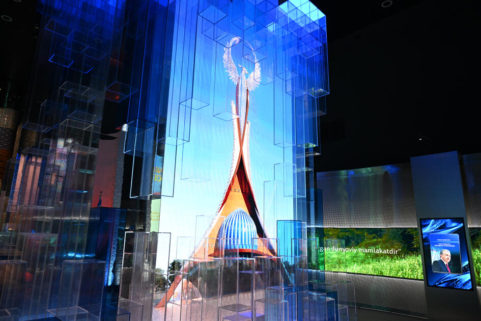 Президент Ильхам Алиев ознакомился с Центром исламской цивилизации в Ташкенте
