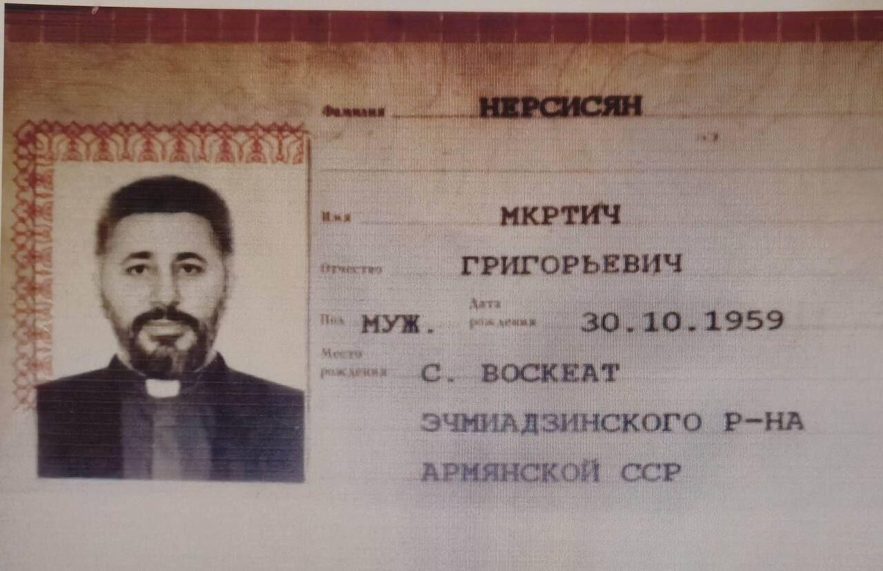 Брат Гарегина II тоже нарушил обет безбрачия