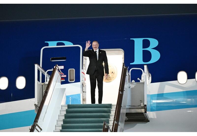 Завершился визит Президента Ильхама Алиева в Узбекистан