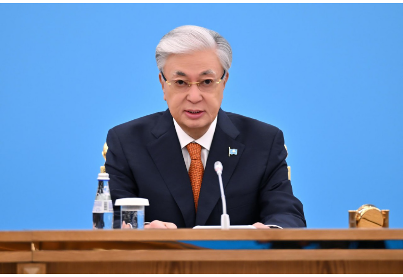 Токаев поздравил Азербайджан с получением статуса полноправного участника Консультативных встреч по Центральной Азии