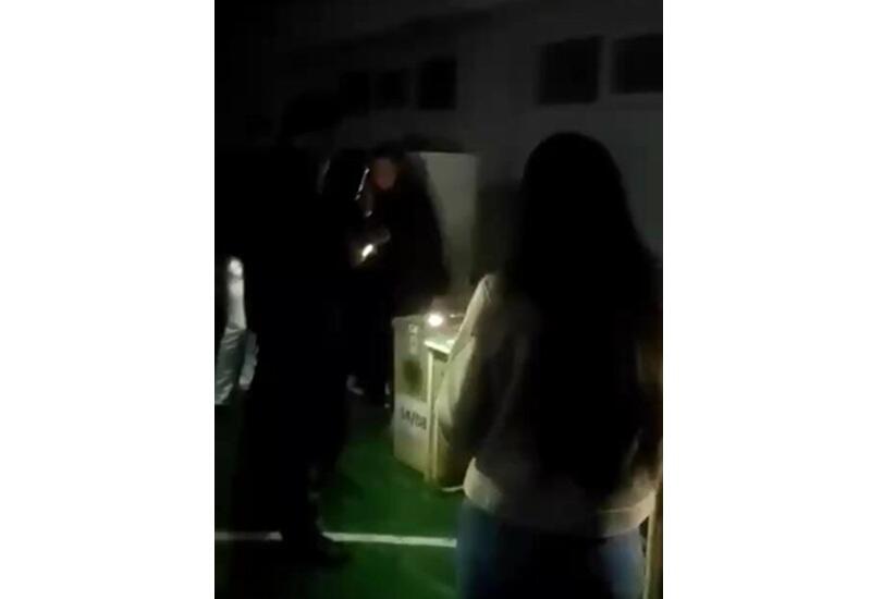 Избирательные участки в Эчмиадзине остались без света