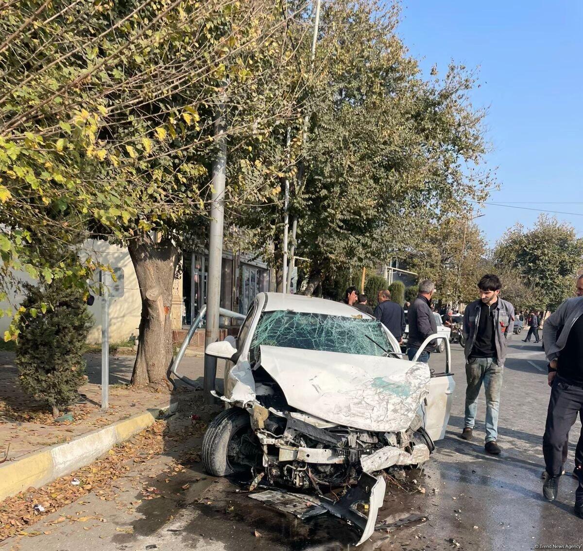 ДТП в Агджабеди