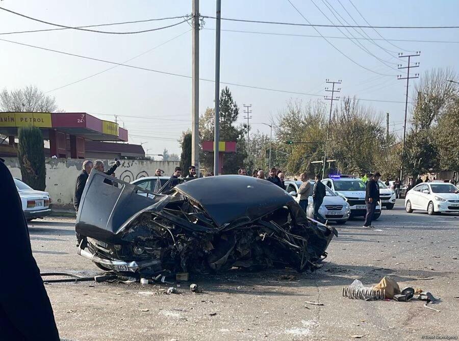 ДТП в Агджабеди