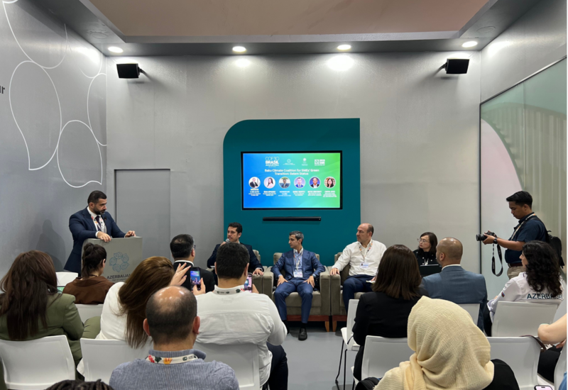COP30 çərçivəsində “KOB-ların yaşıl keçidi üçün Bakı İqlim Koalisiyası - Belem statusu” mövzusunda panel müzakirə təşkil olunub