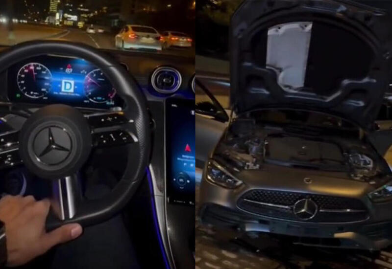 Hidayət həmin “Mercedes”lə qəza törətdi