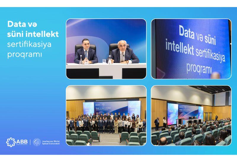 Банк ABB совместно с UNEC представил «Сертификационную программу по данным и искусственному интеллекту»