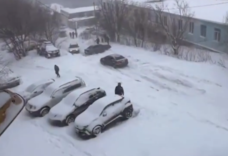 Массовые ДТП в России из-за снега