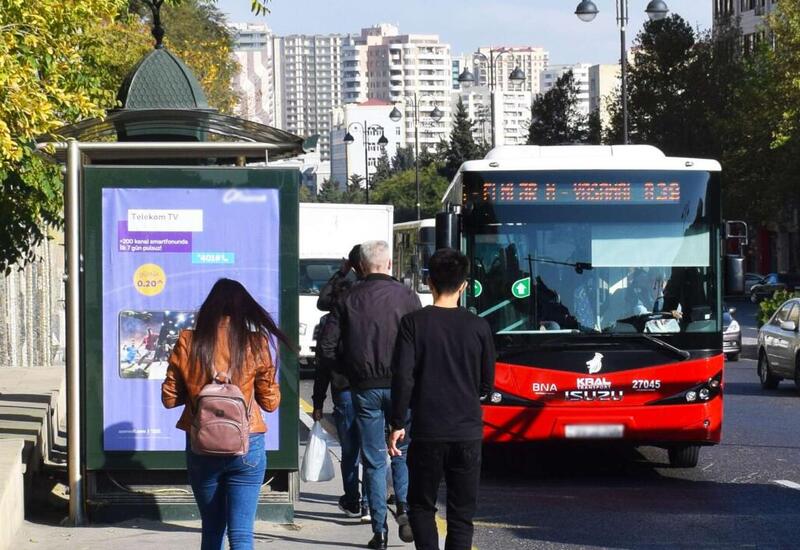 Сколько человек воспользовались автобусами в Баку в этом году?