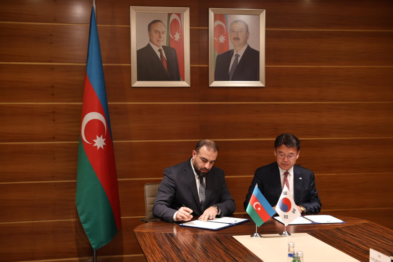 Подписан меморандум между минфином Азербайджана и Корейской службой фискальной информации