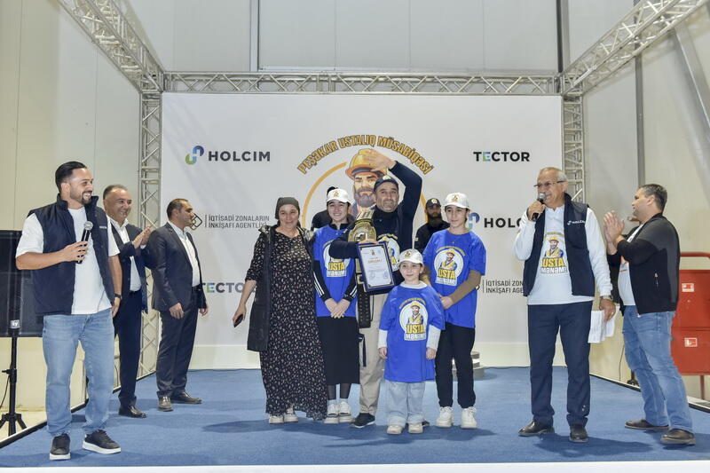 Holcim Azərbaycan ölkənin ən yaxşı ustasını seçdi