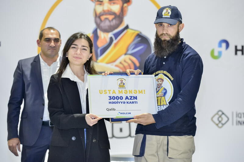 Holcim Azərbaycan ölkənin ən yaxşı ustasını seçdi
