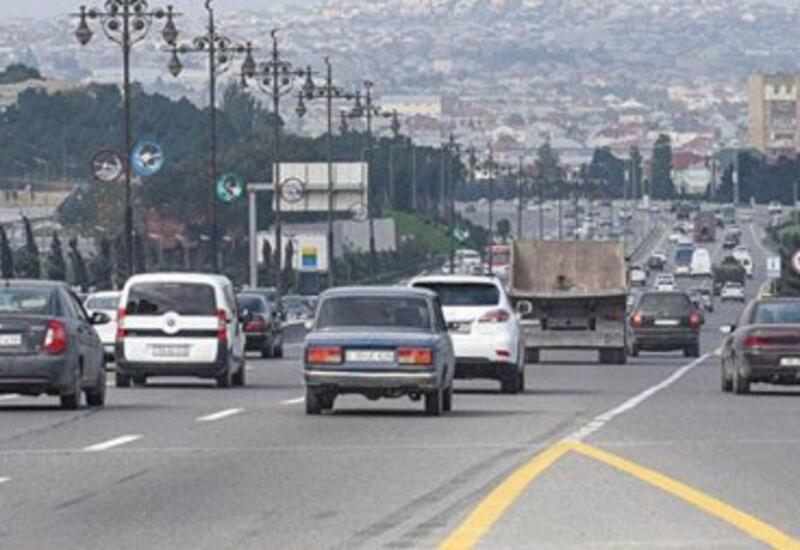 На этой дороге в Баку дорожное движение будет реорганизовано