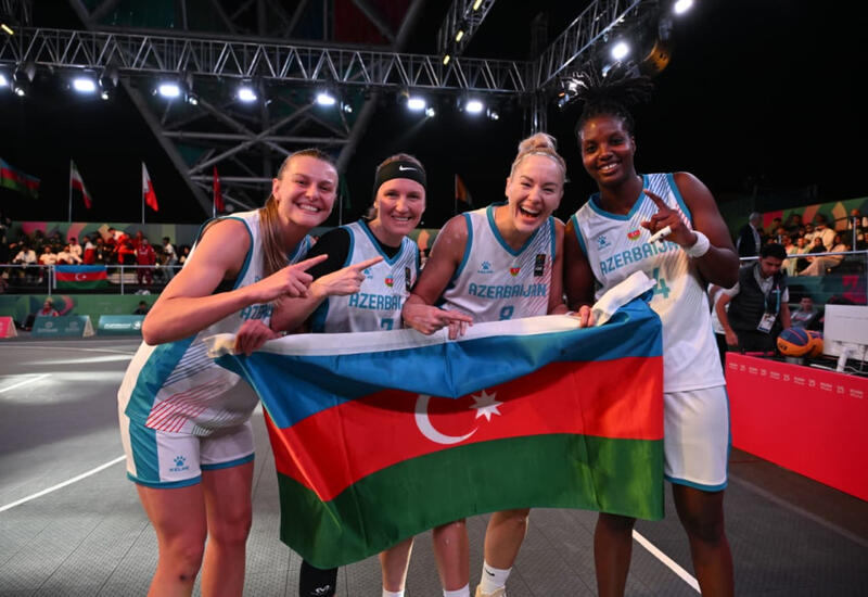 Азербайджанские баскетболистки взяли золотую медаль Исламиады