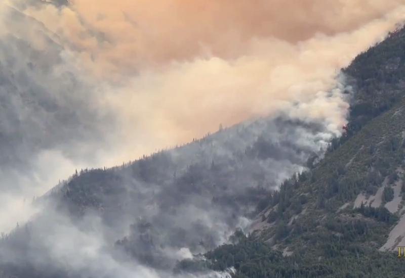 Аргентинский регион окутан дымом