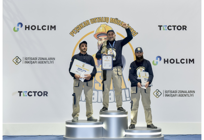 Holcim Azərbaycan ölkənin ən yaxşı ustasını seçdi
