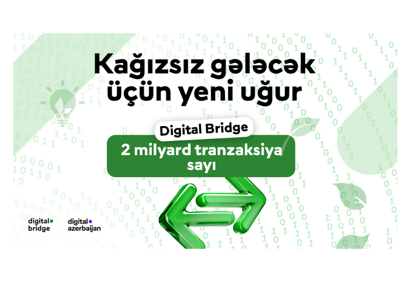 Dövlət qurumları arasında məlumat mübadiləsinin həcmi 2 milyardı keçib