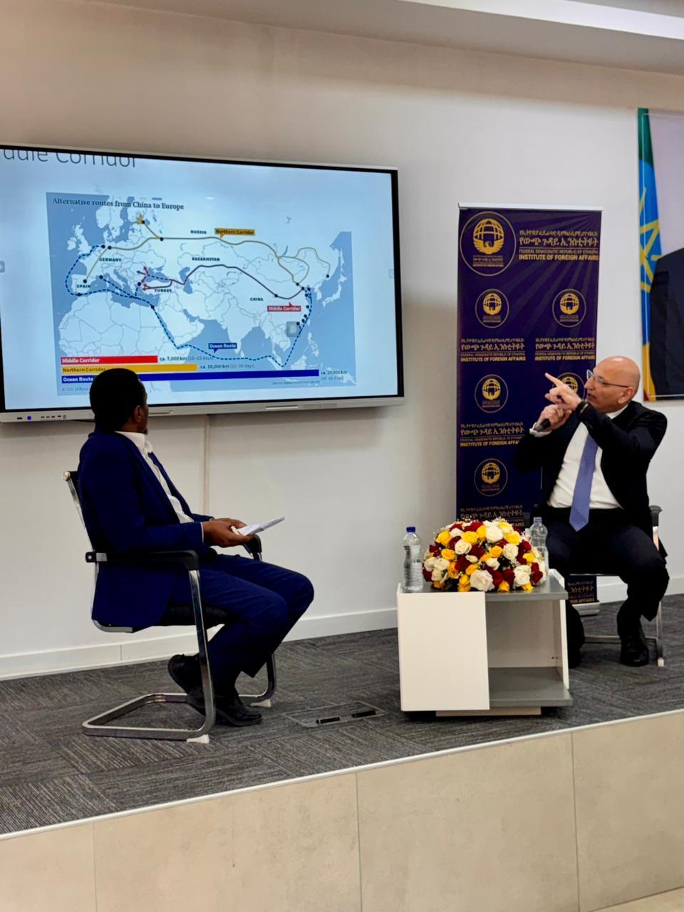 Prezidentin xüsusi tapşırıqlar üzrə nümayəndəsi Elçin Əmirbəyov Efiopiyada işgüzar səfərdə olub