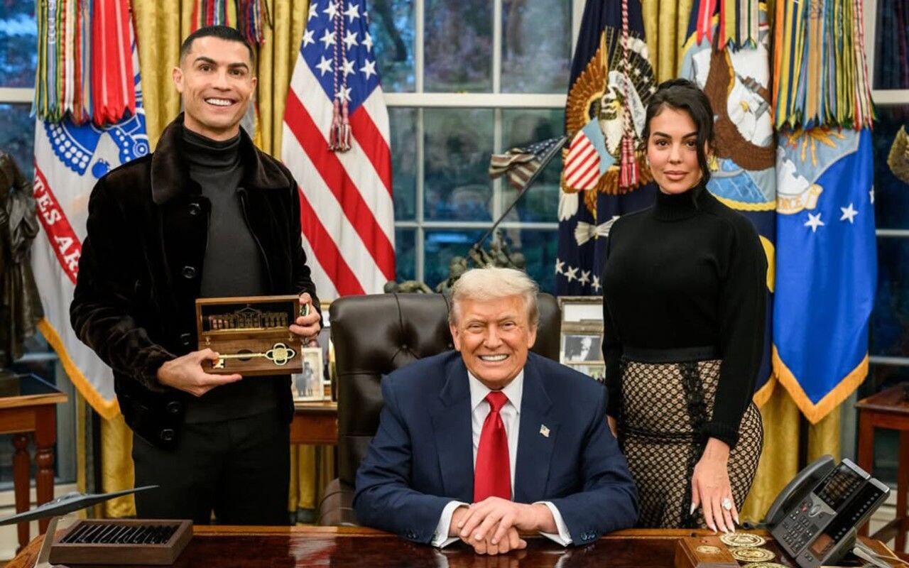 Трамп принял в Белом доме Роналду