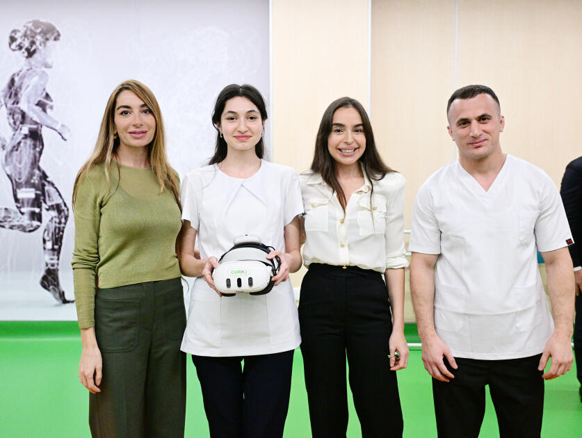 Yeni Klinikada Yeni Robotik Reabilitasiya və Sümük İliyi Transplantasiyası mərkəzlərinin açılış mərasimi olub